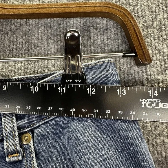 LL Bean Jeans Womens 4 Petite Blue Denim Original Fit Traditional Cotton - Picture 9 of 16